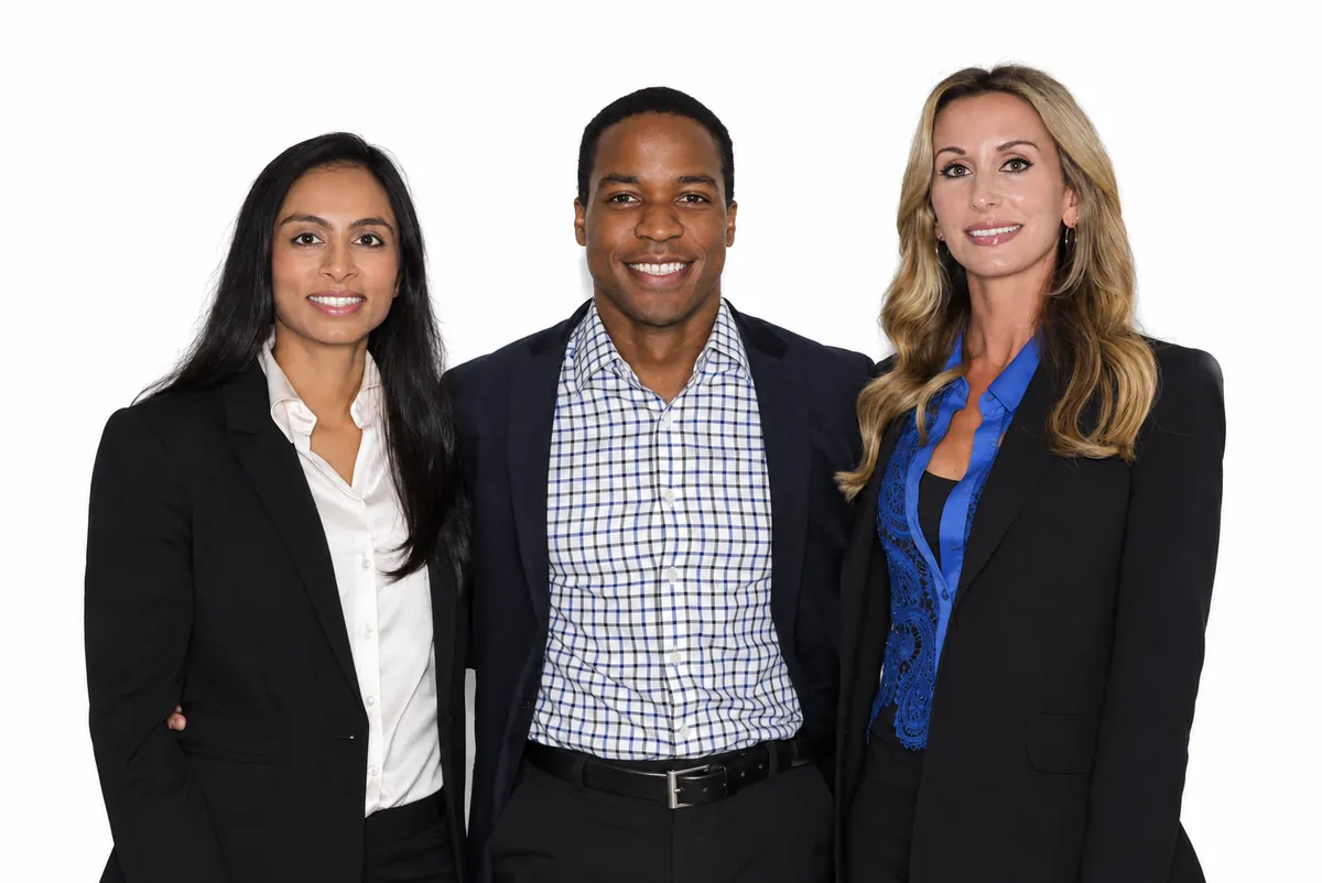Yamini Patel, Daniel DeBoe, and Katheryn Hunsberger of Cohen Mortgage